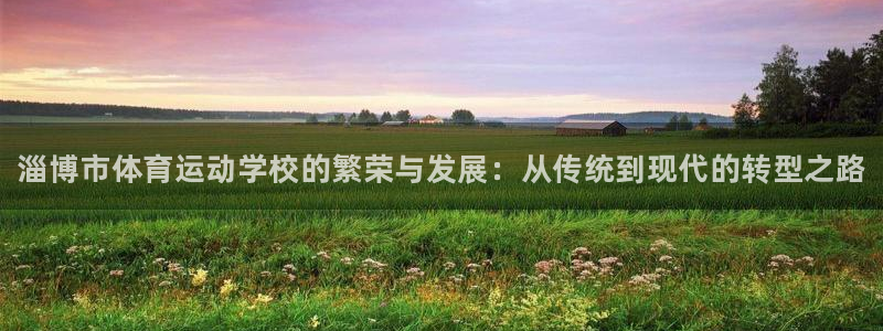 J9官网下载招商电话地址查询：淄博市体育运动学校的繁荣与发展