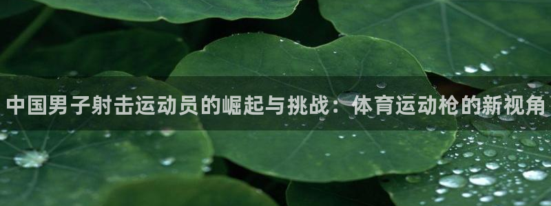 J9官网下载平台假的吗是真的吗：中国男子射击运动员的