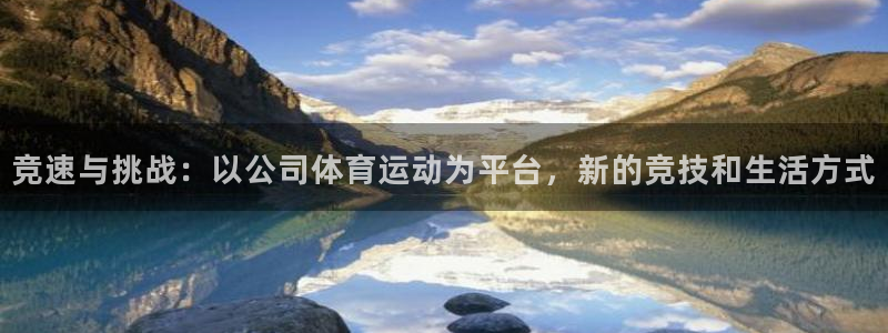 J9官方正版app神州：竞速与挑战：以公司体育运动为