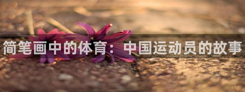 J9官网下载招商电话号码是多少啊：简笔画中的体育：中国运动员